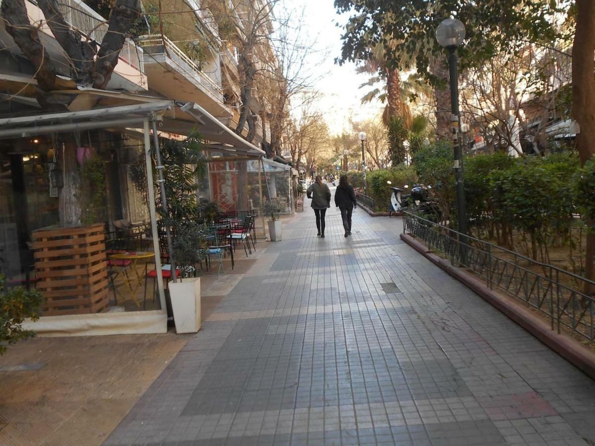 Koukaki-Acropolis Roomy With A Private Veranda Apt. Αθήνα Εξωτερικό φωτογραφία
